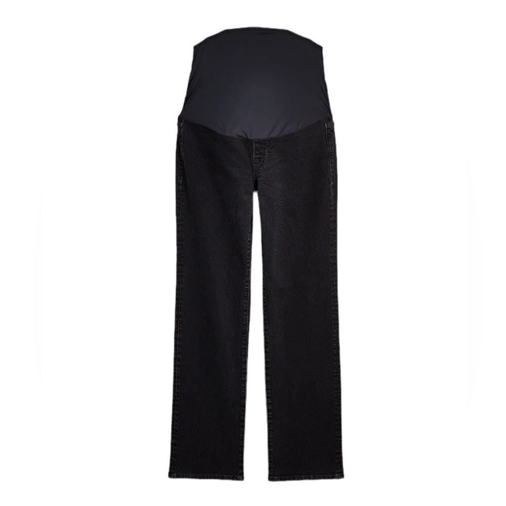 Madewell The Maternity Over-The-Belly ‘90s Straight Jean in Belmere Wash